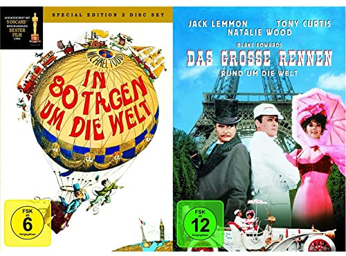 In 80 Tagen um die Welt - Classic Collection [Special Edition] [2 DVDs] & Das große Rennen rund um die Welt - Classic Collection