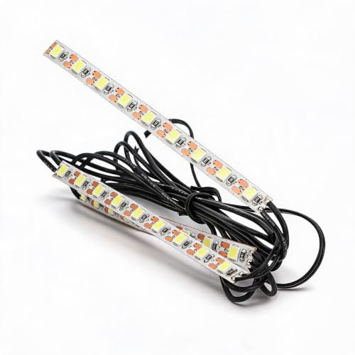 3D-Drucker LED-Streifenlicht, Helles Weißes USB-Lampenkit 75 mm | wasserfest LED-Streifen PC-Material 300mm Kabel Plug and Play 3D-Drucker Kammer
