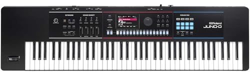Sintetizzatore Roland JUNO-D7 | Tastiera a 76 Note con Synth Action | Generatore ZEN-Core con Oltre 3.800 Suoni Interni | Funzioni Creative Intuitive | Interfaccia USB-C Audio/MIDI