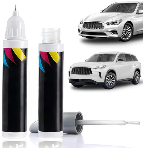 XIJEQOW Silber lackstift, Auto-kompatibles lackstift auto silber für präzise Anpassung von Chips und Kratzern.