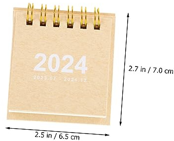 NAMOARLY 3 Stück Teiliges Mini Tischkalender Kompakter Monatskalender aus Dickem Papier Praktischer Büro Schreibtischkalender für Notizen Termine Geburtstage Platzsparend und Dekorativ