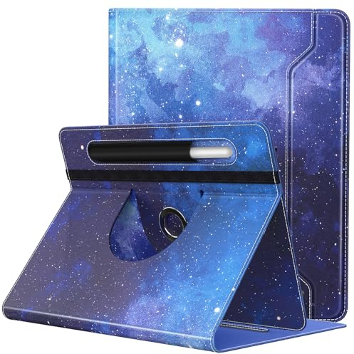 TiMOVO Custodia per Universale Tablet 9-11 Pollici, Cielo Stellato Blu