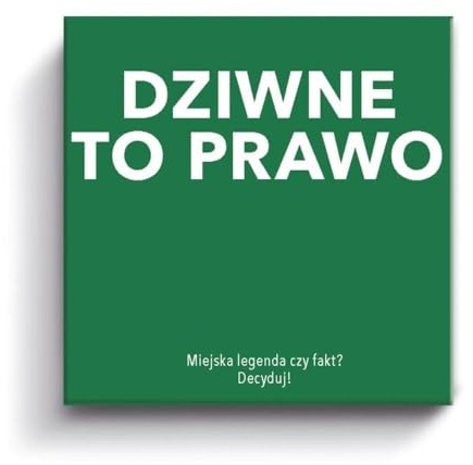 Gamestorm Gift Game Dziwne to prawo... gra planszowa