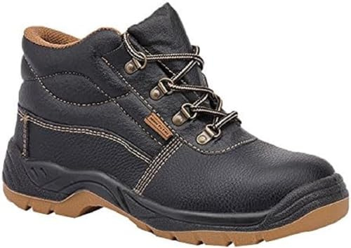 Bota seguridad PAREDES, BT1007 piel negro, S3 SRC
