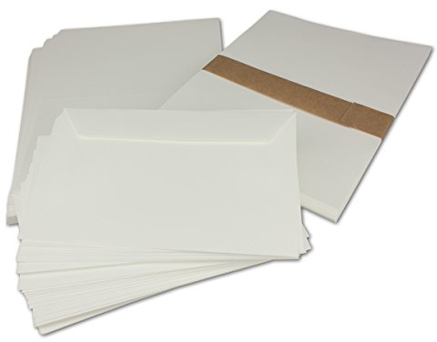 Kartenpaket DIN B6 mit Faltkarten in Creme - Umschlägen in Creme mit Haftklebung - Einlegeblätter in Creme - 200 Sets - Für besondere Anlässe - Marke: GUSTAV NEUSER®