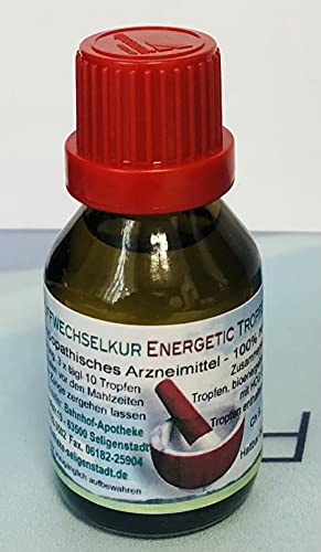 Stoffwechselkur Energetic Tropfen 20ml - klassische Homöopathie aus deutscher Traditionsapotheke
