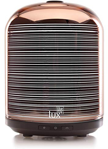 Aroma Diffuser 200ml Likemylux Ultraschall ÖL Diffusor Luftbefeuchter Aromatherapie Duftlampe (Gold)