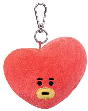 Aurora World 61335 BT21 TATA Schlüsselclip, blau und rot