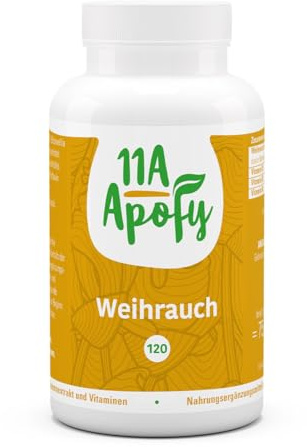 Indischer Weihrauch, 700 mg Boswellinsäure pro Tagesdosis, mit Vitamin B1, B2 und B6, 120 Kapseln