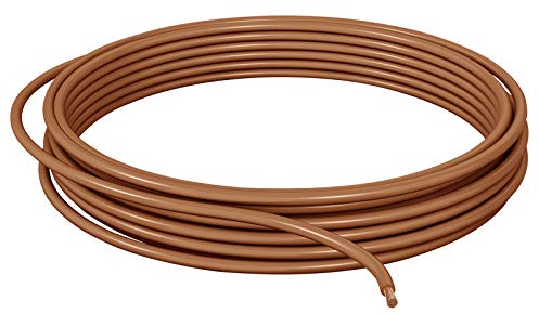 DCSk Fahrzeugleitung - 1,5mm² - 10m - FLRY B asymmetrisch - 1.5 mm² - KFZ Kabel Litze - Braun - 1 5mm2