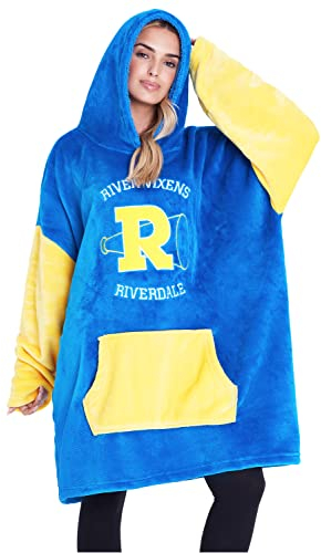 Riverdale Sudadera con Capucha Oversize, Bata Manta Polar con Capucha, Regalos para Chicas Adolescentes y Mujer