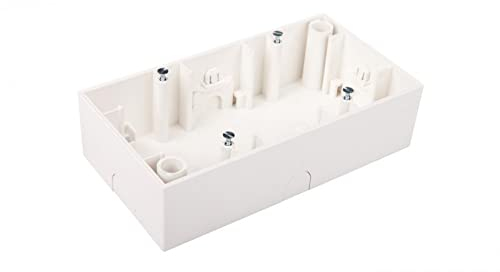 Berker/B.Quadrat Aufputzdose 2-fach weiß 5310429909 Hager Polo 5907561851254