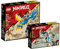 Lego Set - Ninjago Jays Donnerdrache EVO 71760 + Zanes Power-Up-Mech EVO 71761, für Kinder ab 6 Jahren