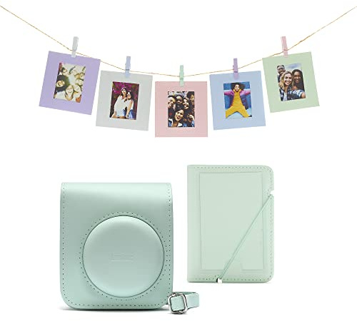 INSTAX mini 12 acessory kit, Camera case, Photo Album, Hanging Cards and pegs