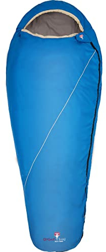 Grüezi bag Cloud Mumie Rechts 225 x 80cm für Körpergröße 160-194 cm, Tkomf 7°C/Tlim 2°C Packmaß 19x19 cm