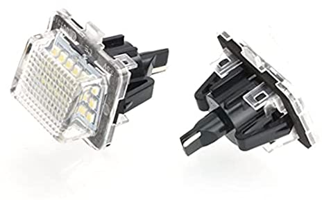 XENITE Heckleuchte Kennzeichen Auto-Kennzeichen-Glühlampen Für W204 5D W212 W216 W221 W207 Hinteres Kennzeichenlicht