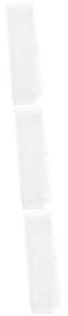 STOBOK 3 Rollen Mesh-Gewebe DIY Kleid Kleidung Stoff Material Stoff tüll selber Machen geschenkband Gaze DIY-Material zartes Stoffmaterial Hochzeit Hut Bolzen Schleife der Stoff Weiß