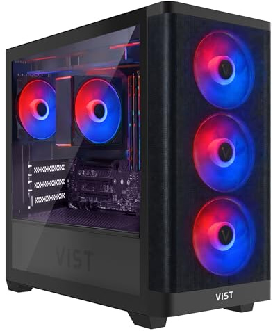 VIST PC Gaming RYZEN 7 5700G - RAM 32Go - SSD 1To M.2 - WiFi - Windows 11 Pro