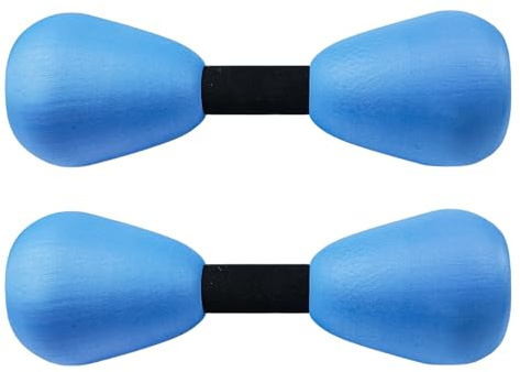 VOANZO 2-Pack Water Dumbbells Aquatic Pool Fitness Water Aerobics Foam Pool Resistance Exercise Eva Foam Set Water Fitness Equipment For Weight Loss/Yoga/Floating Training