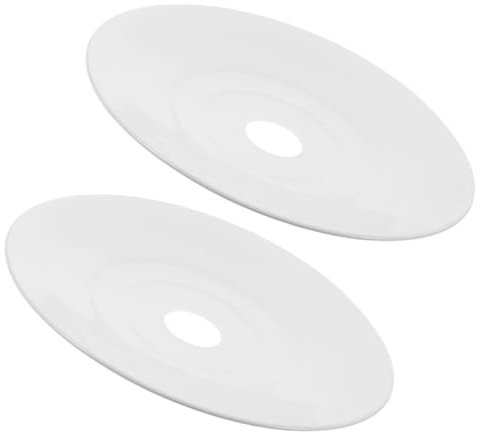 GAROZATION 2pcs Diffuser Lamp Shade Ceiling Light Shades for Low Ceiling Lampshades Led Fan Light Replacement Glare Protection