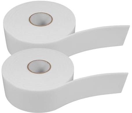 PRETYZOOM Cinta Adhesiva de Espuma de Doble Cara Pe, 2 Unidades, Adhesivo Extrafuerte y Fácil de Usar para Bricolaje, Manualidades y Oficina