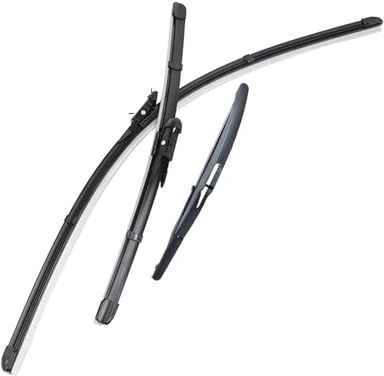 Autmotive Scheibenwischero Für Smart ForTwo W451 Coupe 2007-2014 Windschutzscheiben-Fensterbürste 23 21 10 Wischer Vorne Und Hinten Wischerblätter Set Wischerblatt