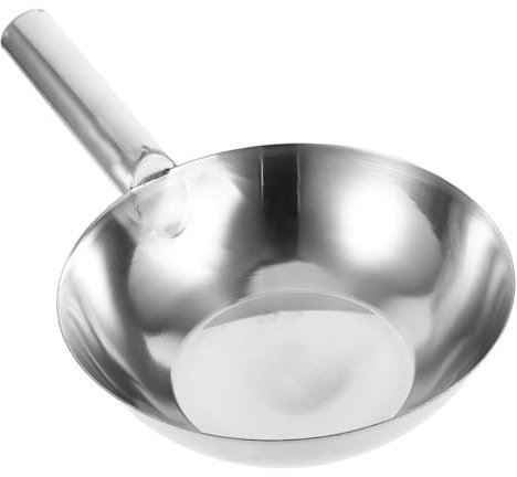 Cabilock Cucharón Mango Acero Inoxidable Pala Para Regar Cucharón Cocina Cuchara