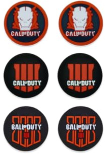 MME Tapas de Agarre para el Pulgar, Thumb Grips compatibles con Mando PS5 PS4 Xbox Switch 2, Funda Joystick PS4, Grips Mando Play 4, Accesorios PS5 (Call of Duty)