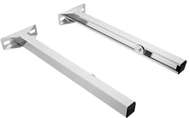 Schornstein Wandhalterung - Verstellbarer Wandhalter aus Edelstahl in allen Durchmessern und Wandabständen （bis 520mm）