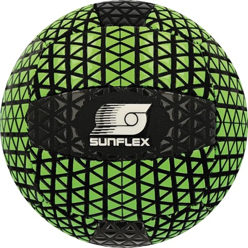 Sunflex® Beach- UND FUNBALL NeoGrip | Neopren Bälle mit maximalen Grip | rutschfeste Silikon-Oberfläche | wasserfest & UV-beständig | Indoor & Outdoor | Strand Pool Freizeit