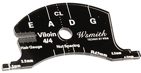 Reparación de Plantillas Multifuncionales para de Diapasón de Puente de Violín para Violín 4/4, 4-4 violín