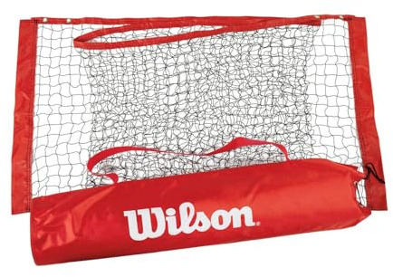 Wilson EZ Replacement Tennis NET 20' Red