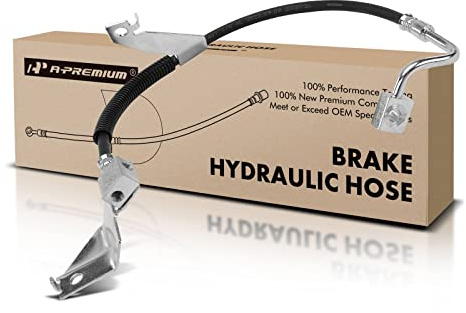 A-Premium Front Driver Brake Hydraulic Hose Compatible with Ford Models - F-150 1997-2001, F-250 1997-1999, Expedition 1997-1998, RWD Models Only