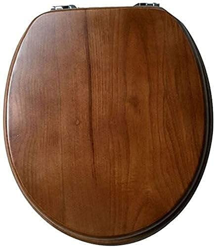 Abattant Wc Uvo Abattant Wc Universel Antibactérien Abattant Wc En Bois Massif Pour Salle De Bains Familiale (Woodcolor 42) (Woodcolor 42)