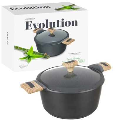 Casseruola 20 cm con coperchio Evolution
