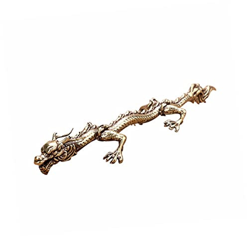 Zerodeko 1Stk Drachen Stifthalter Ornament Tischdekoration Kalligraphiepinsel decoraciones para sala de casa Vintage-Dekor Modelle Retro-Stifthalter Drachenmodell Schreibtisch Statue Tier
