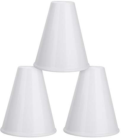 UPQRSG Vaso Coctelera de Malabares de 3 Piezas, Juego de Malabares de 3 Tazas, Ideal para Niños y Adultos Profesionales para Aprender Habilidades de Malabares, Vaso de Plástico para Malabares