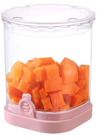 Ruwshuuk Tagliaverdure tritatutto, affettaverdure e cubettatrice, Tagliaverdure Affettatrice per patate, Affettatrice per verdure multifunzione, tritacarne per aglio, tritatutto in acciaio