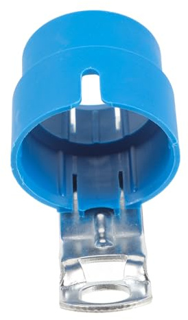 GARVALON Soporte para Enchufe De Remolque Azul Soporte De Montaje para Arnés De Cableado De Remolque Vías para RV y