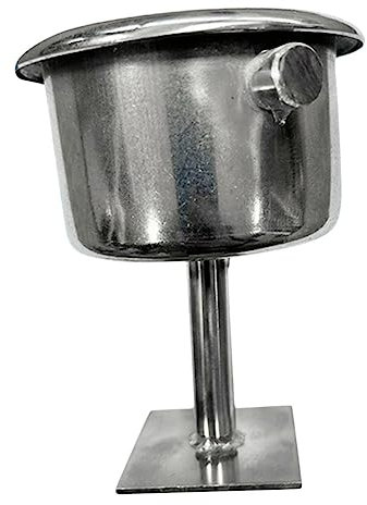 BESPORTBLE Schwimmbad Stecker Getränkehalter Poolzubehör Poolseile Zum Teilen des Pools Teichsauger Vinyl-reparaturset Großes Becken Poolstufen Über Dem Boden Vakuum Metall Silver