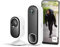 Arlo Videocitofono HD wireless & telecamera 2K da interno – Sicurezza Smart Home per famiglia e animali, visione notturna, rilevamento movimenti, audio bidirezionale, compatibile Alexa