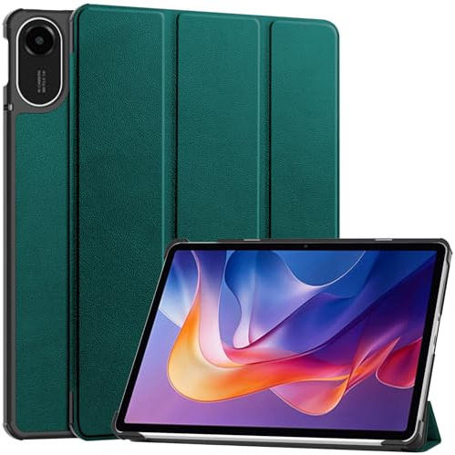 Vakarey per Xiaomi Redmi Pad 2 Cover,Ultra Sottile Intelligente Custodia per Redmi Pad 2 4G 11 Pollici 2025,Verde