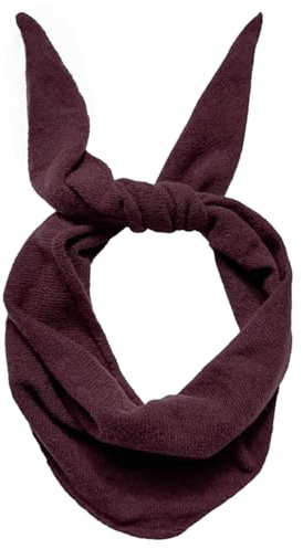 irisaa Damen kleine Dreieckstuch, leichtes Halstuch Schal zum täglichen Tragen, 120 x 40 cm, Deckenschal Frühling Herbst für Frauen und Mädchen