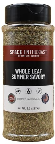 Spice Enthusiast Whole Leaf Summer Savory - 2.5 oz