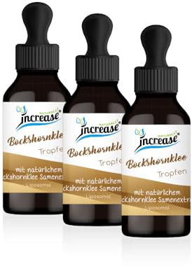 Tomar 3, número 2 acción gotas de fenogreco liposomal en dosis altas - (270.000mg en 3 botellas) 3000mg de fenogreco por dosis diaria - Aceite MCT - Alta biodisponibilidad