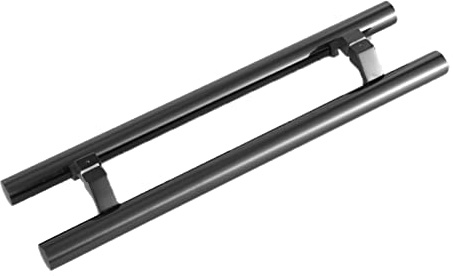 Glasdörrhandtag för ladugårdsdörr, modernt tryck-drag-entrédörrhandtag för kontorsbutik, badrumsduschdörrdörruttag, enkel installation