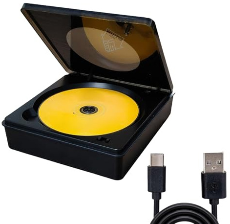 QUILSTM Lecteur DVD Externe avec Navigation, Compatible avec Les appareils Android, Connexion USB et résistance pour aux Chocs. Convient pour aux appareils Android écran.