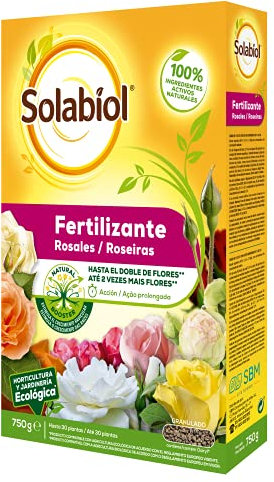 Solabiol Fertilizzante completo per rose e piante da fiore, giallo
