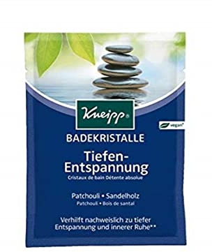 Kneipp Badekristalle Tiefenentspannung - Patchouli & Sandelholz,60g