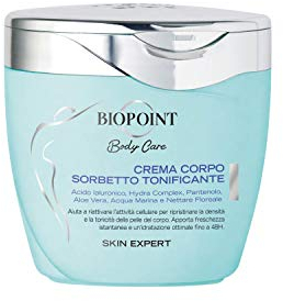 Biopoint - Körpercreme Sorbet Tonisierend, feuchtigkeitsspendend und tonisierend bis zu 48h, spendet Frische und eine straffe und vitale Haut, 300 ml